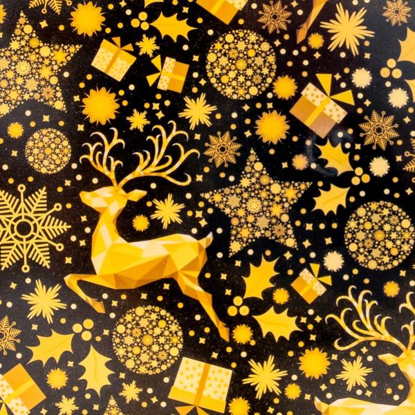 Vassoio Natalizio Enchanted Reindeer Gift 34 cm