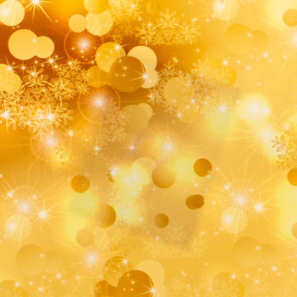 Vassoio Natalizio Magical Golden Foil 34 cm