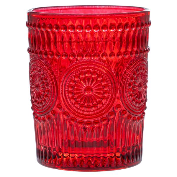 Set 3 Bicchieri in vetro Magico Sigillo Rosso 300 ml
