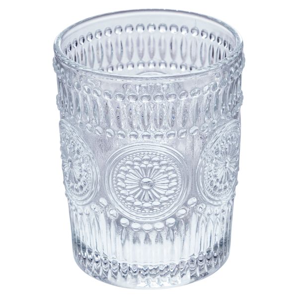 Set 3 Bicchieri in vetro Enchanted Ice Crystals 300 ml
