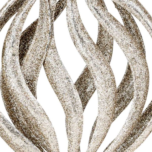 Addobbo Natalizio Ancient Oak Golden Bauble 17 cm