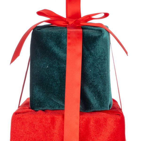 Set pacchi regalo desideri di velluto 45 cm