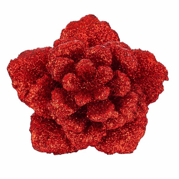 Set 3 Rose rosse Trois Moments Heureux 8 cm