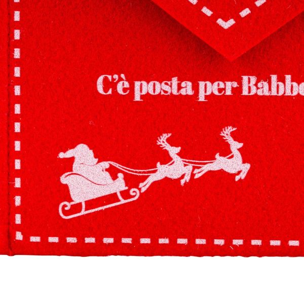 Addobbo Natalizio porta lettera Santa Emergency Response 18 cm