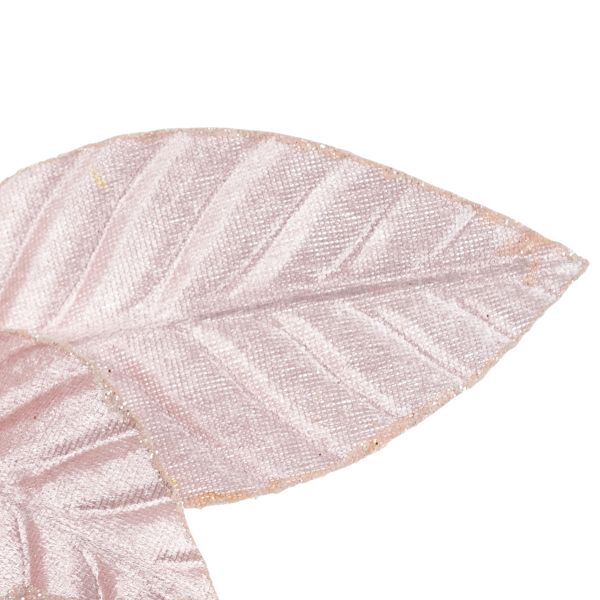 Fiore di Natale rosa Merveille du Ruisseau 30 cm