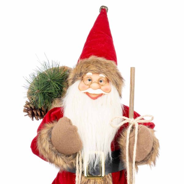 Babbo Natale alla Ricerca del Tesoro Siberiano 70 cm