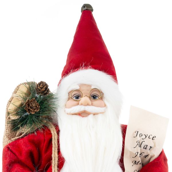 Babbo Natale e la Lista dei Doni 50 cm