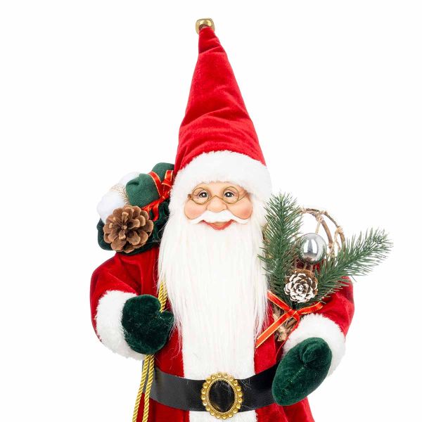 Babbo Natale al Ballo della Foresta 50 cm