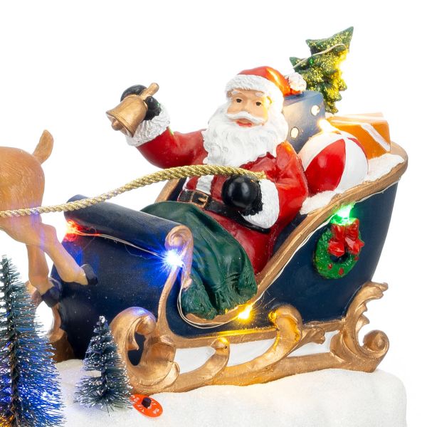 Slitta di Babbo Natale Heart Memories 40 cm
