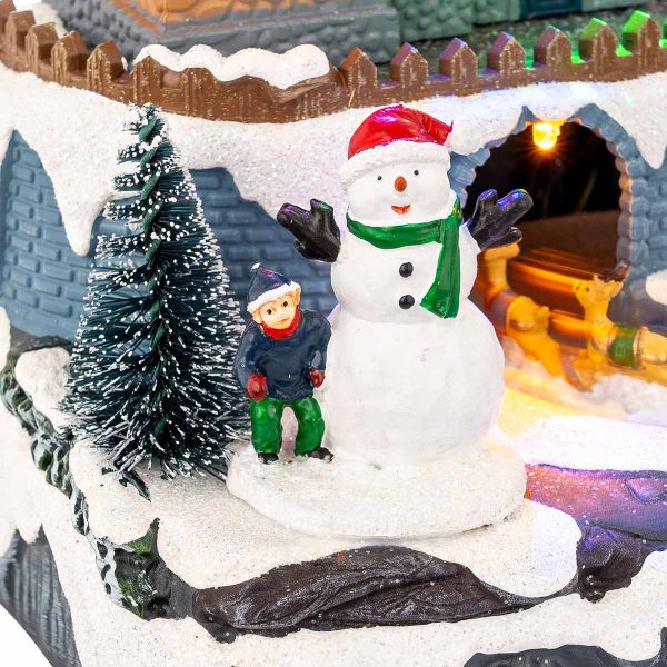 Villaggio di Natale Snowy Glacier 20 cm