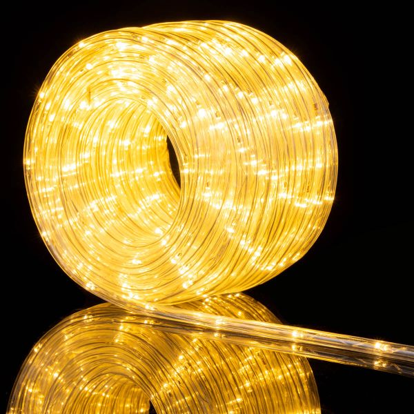 Tubo luminoso Plerione 540 Led 30 Mt - Bianco Caldo