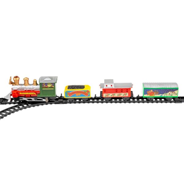 Trenino di Natale Greetings Season 180 cm