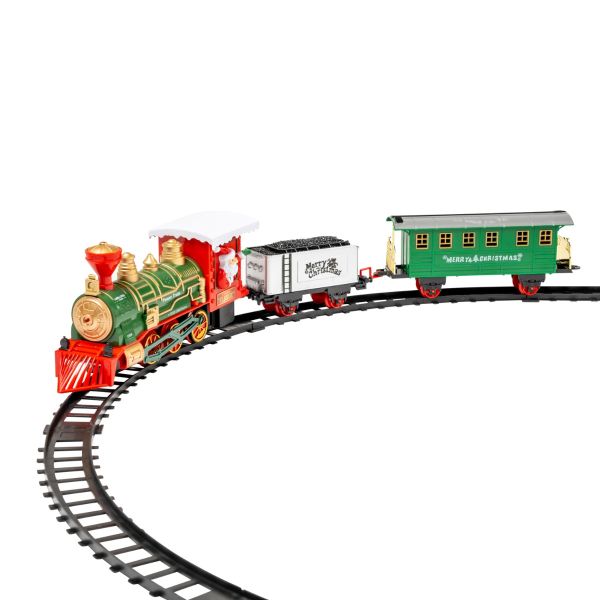 Trenino di Natale Green Surprise 400 cm
