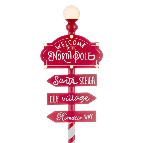 Cartello natalizio Christmas Sign Light 100 cm