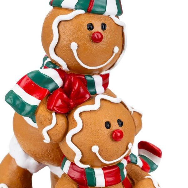 Omini di pan di zenzero fratelli di zucchero 20 cm