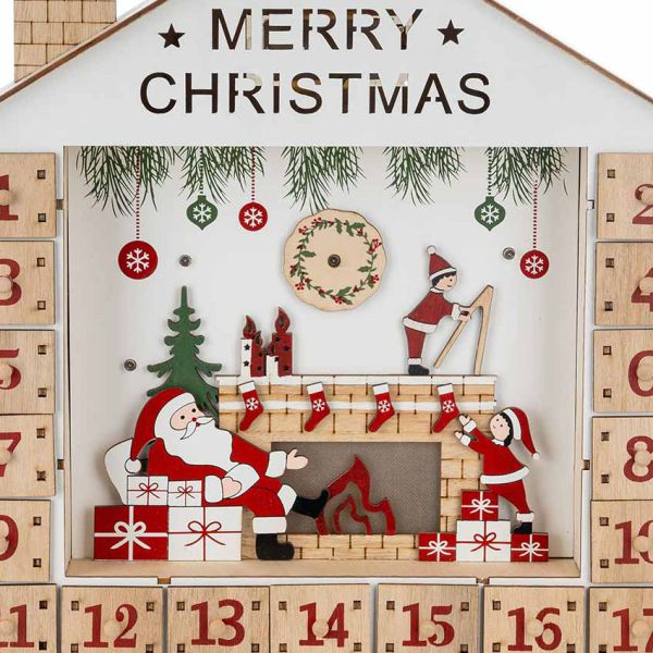 Calendario Avvento La Dimora degli Auguri 35 cm