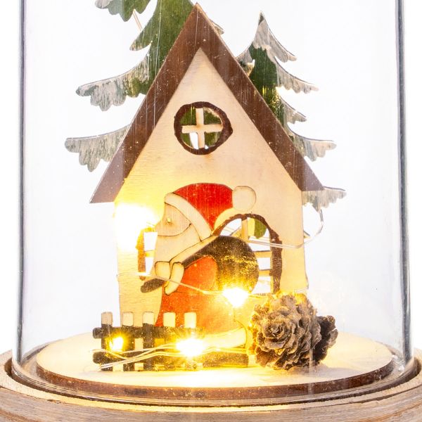 Ampolla natalizia Claus Deliveries 18 cm