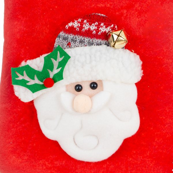 Calza di Natale Babbo Natale pioniere di emozioni 40 cm