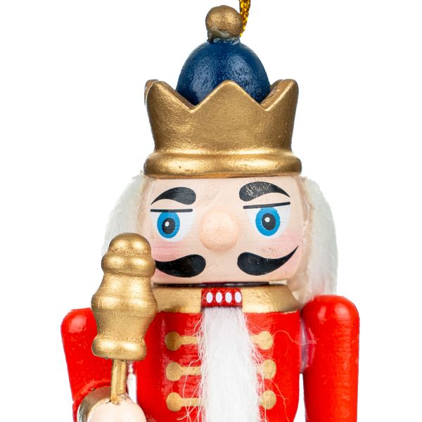 Addobbo Natalizio Schiaccianoci Ruler of Future Joy 13 cm