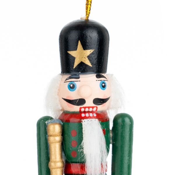 Addobbo Natalizio Star Little Colonel 10 cm
