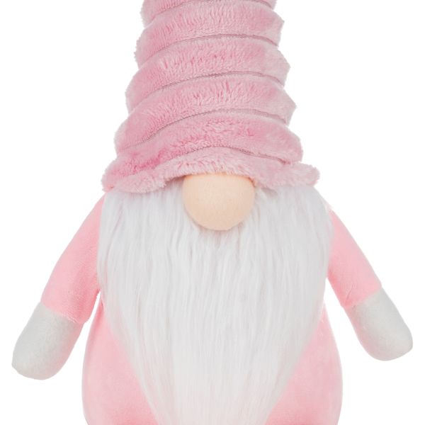 Gnomo rosa fioritore Jandal 40 cm