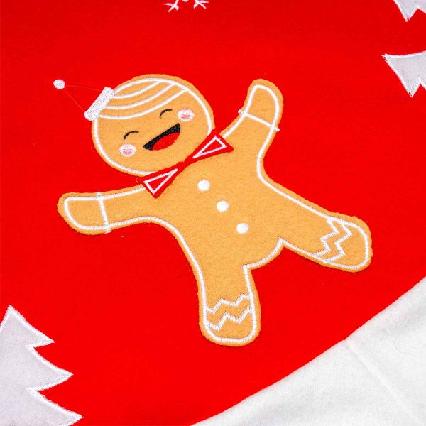 Copri Base Albero di Natale Gingerboy 100 cm