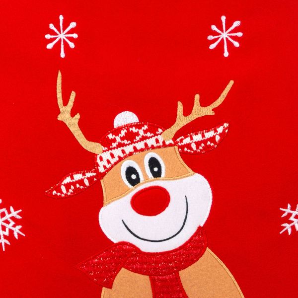 Sacco di Babbo Natale reindeer under the snow 68 cm
