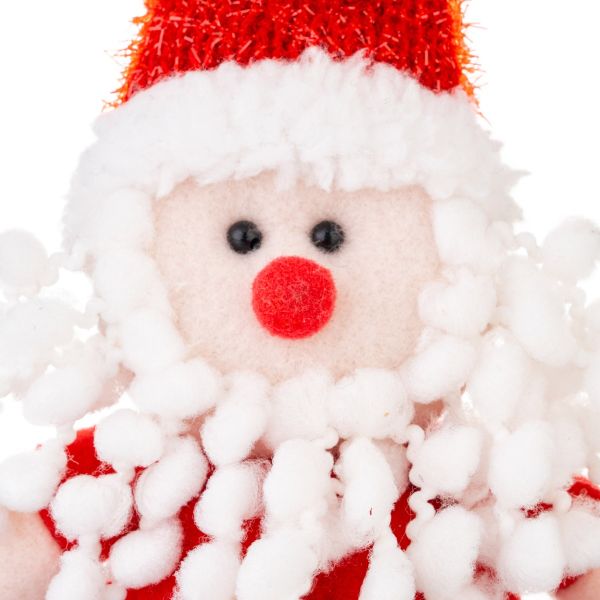 Addobbo Natalizio Santa Claus Snowflakes Beard 16 cm