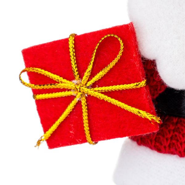 Addobbo Natalizio Babbo Natale Dono della Presenza 16 cm