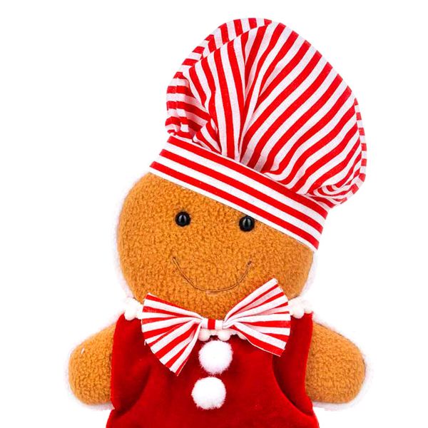 Addobbo Natalizio Gingerbread Red Stripes Cook 28 cm