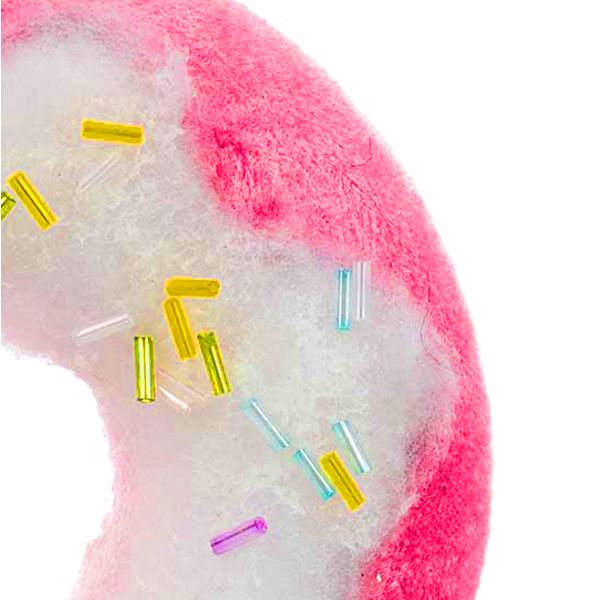 Addobbo Natalizio Sweet Pink Donut 12 cm