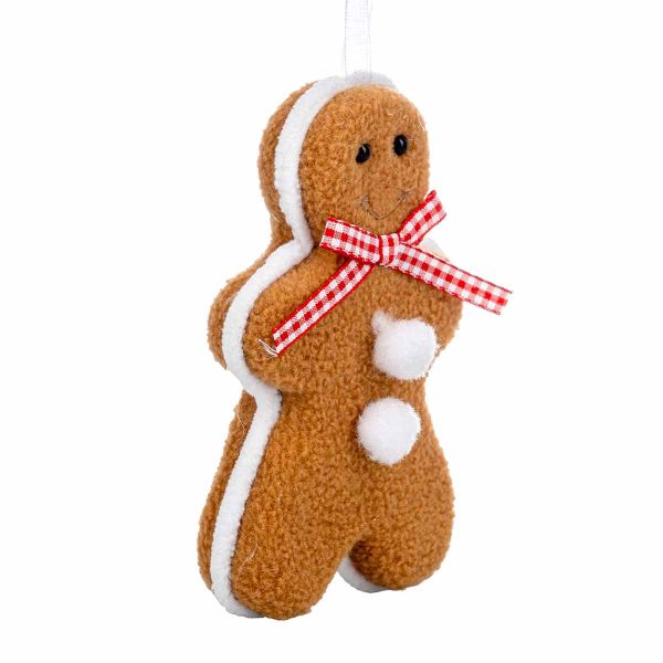 Addobbo Natalizio Gingerbread Sugar Teddy 12 cm