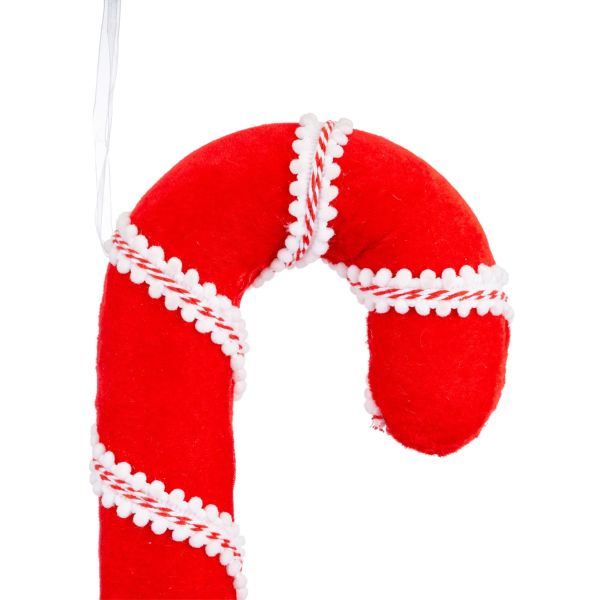 Puntale per Albero di Natale Candy Cane Magic Red 50 cm