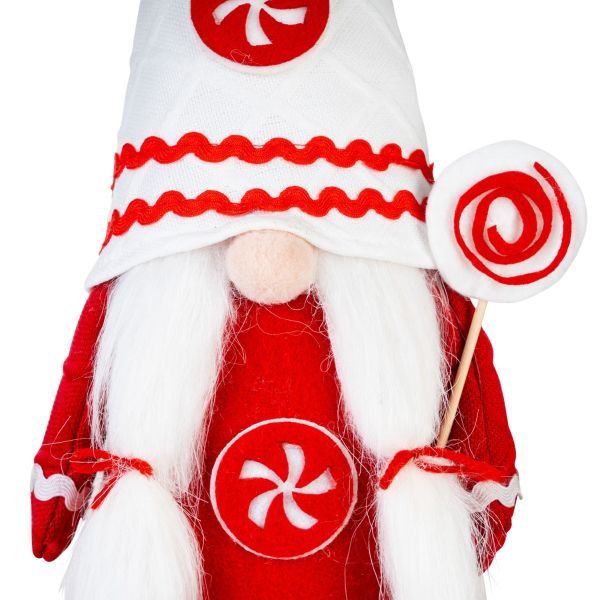 Gnomo rosso custode dello zucchero Eden 36 cm