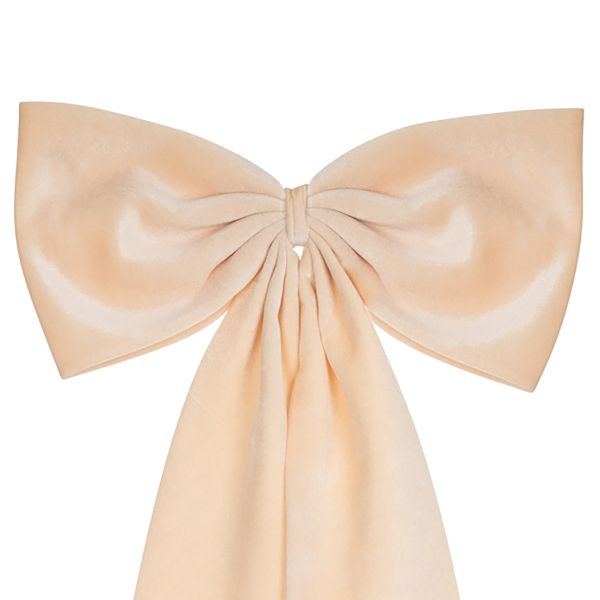 Fuoriporta Natalizio Magical Golden Velvet Bow 120 cm