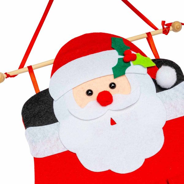 Calendario Avvento La Venuta di Babbo Natale 70 cm