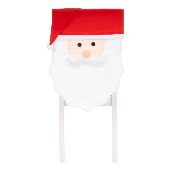 Coprisedia natalizio Santa Claus Face 40 cm