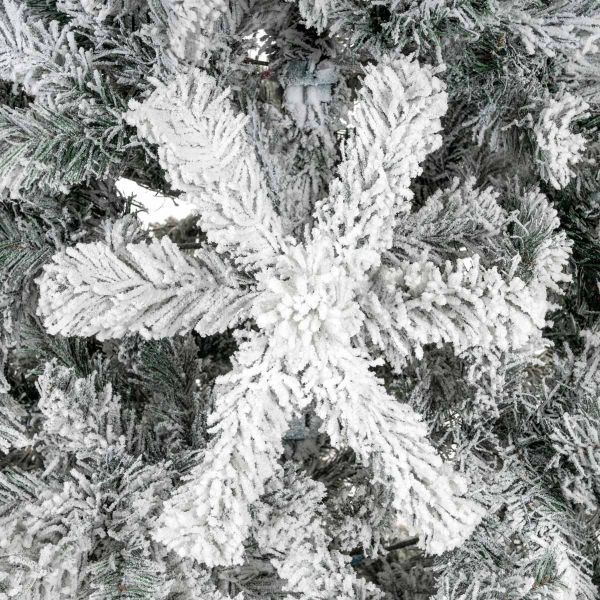 Albero di Natale innevato artificiale Trivor-180 cm