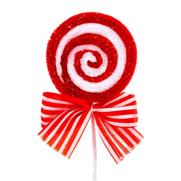 Addobbo Natalizio Lecca Lecca Smile Gift 22 cm
