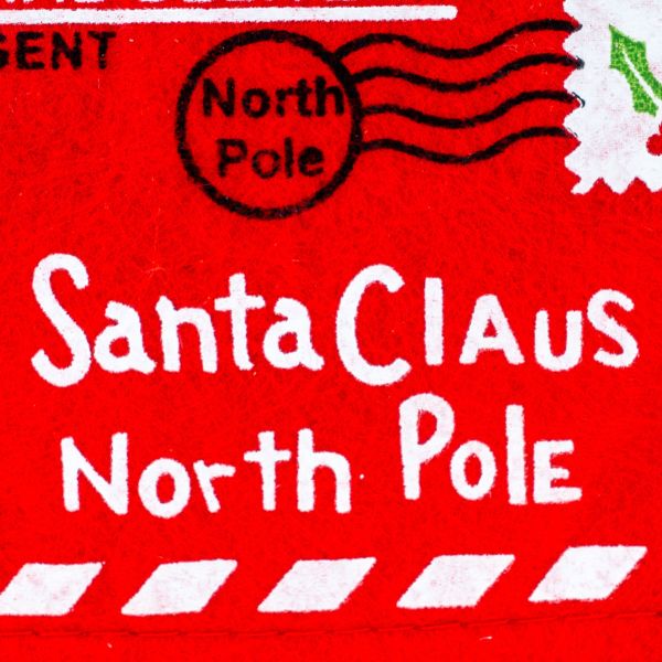 Addobbo Natalizio porta lettera Write to Santa 12 cm