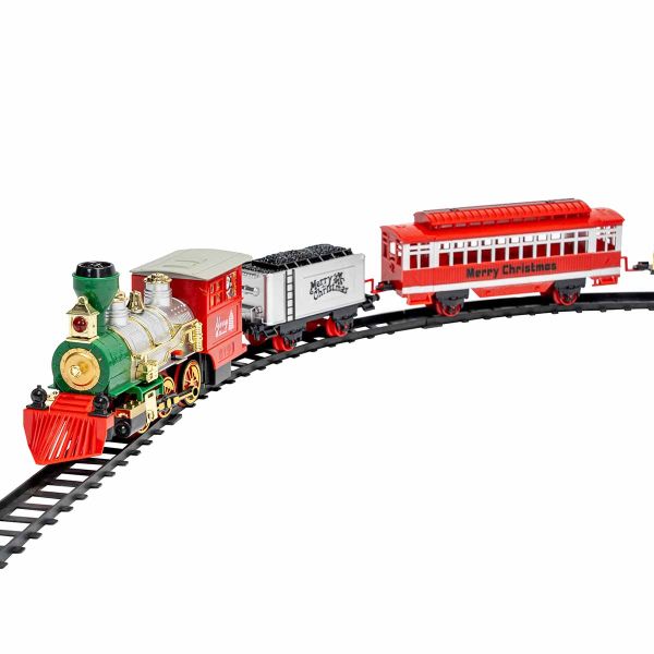 Trenino di Natale Steam Whistle 525 cm