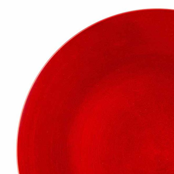 Sottopiatto rosso Ballo delle Rosse Foglie 33 cm