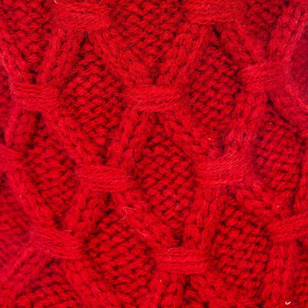 Calza di Natale rossa Portatrice di Dolci Doni 46 cm