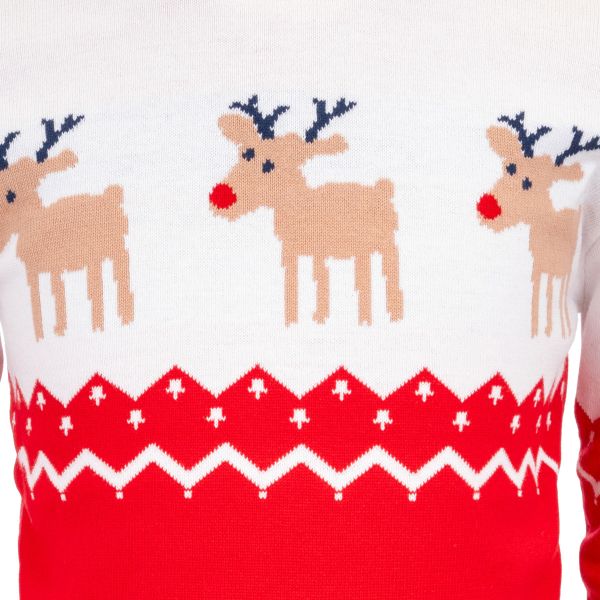 Maglione Natalizio per bambini Le Renne del Bosco