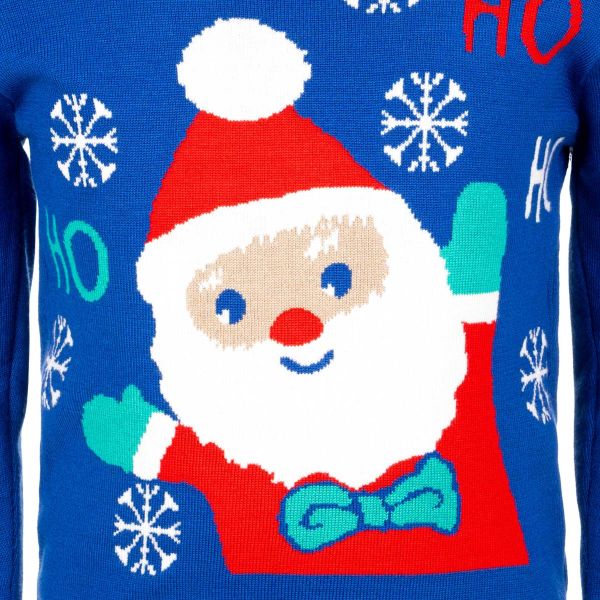 Maglione Natalizio per bambini Santa Claus Happiness