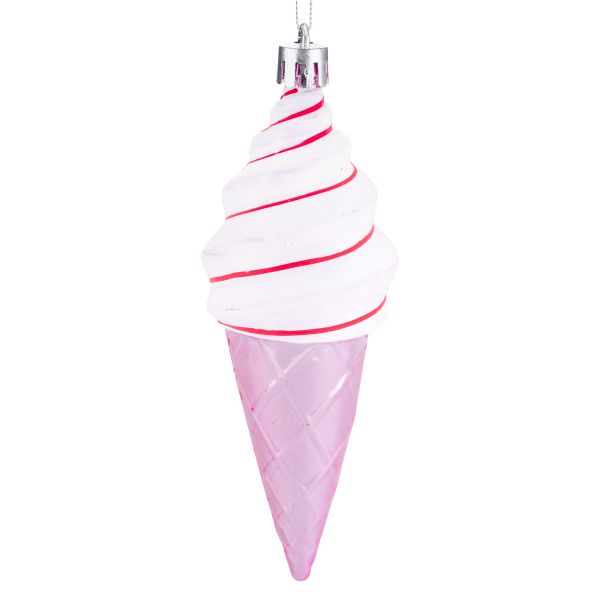 Set 2 Addobbi Natalizi Pink Galaxies Ice Creams 14 cm