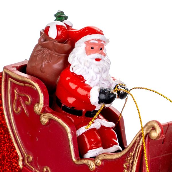 Puntale per Albero di Natale Shining Star with Wandering Sleigh