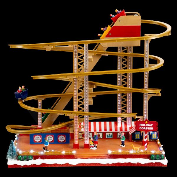 Giostra di Natale Holiday Express 44 cm