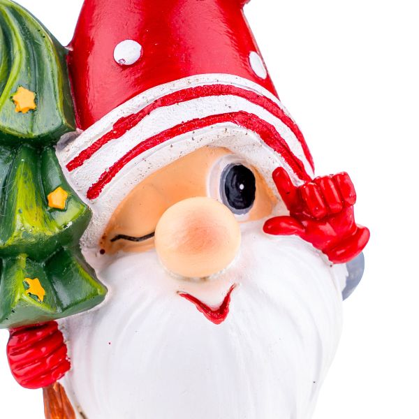 Gnomo decoratore di abeti Mason 15 cm