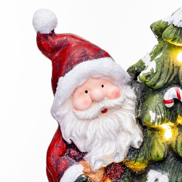 Babbo Natale e il suo Migliore Amico Abete 47 cm